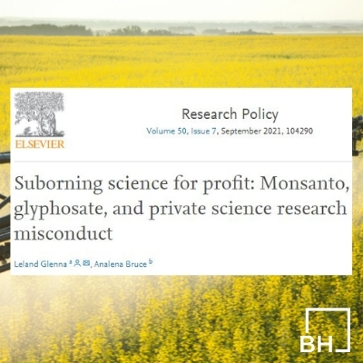 Journal Paper Highlights Baum Hedlund’s Work Exposing the Monsanto Papers