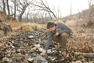 Walter Dodds, Kansas State University distinguished professor of biology.