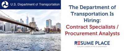 Contract Jobs at Department of Transportation Open US-Wide