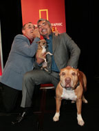 Martin Deeley Whispering to Cesar Millan