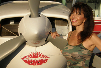 SkyChick and her Cessna