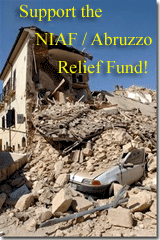 niaf working on relief and scholarships