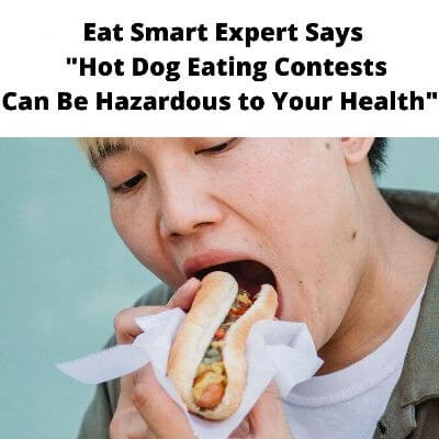 Find out why Eat Smart Expert Ruth Houston says hot dog eating contests can be hazardous to your health.