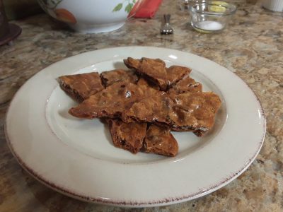 Cooking For Love - Pecan Brittle