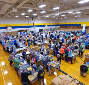 1500 Volunteers to Make 500,000 Meals for  Hungry Children  @ The PARC in Plymouth, MI  SAT. May 12