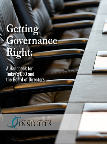 Getting Governance Right: a Handbook for Today