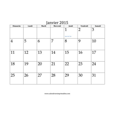 French Calendars