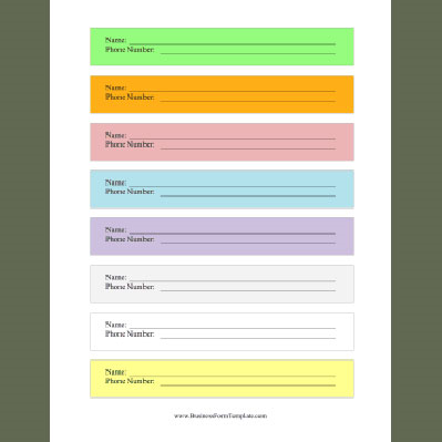 New Printable Business Forms