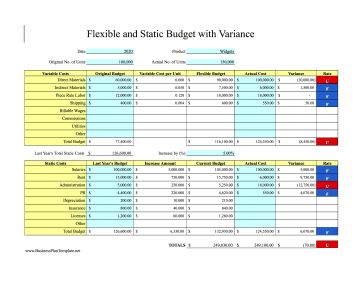 Budgets and Forecasts