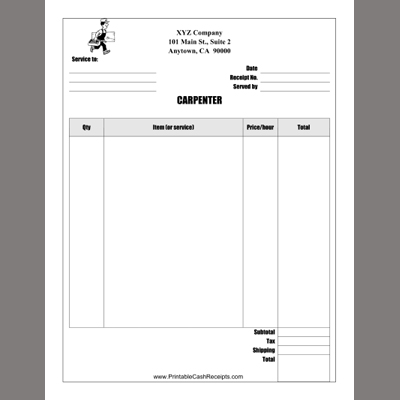 New Free Printable Cash Receipts