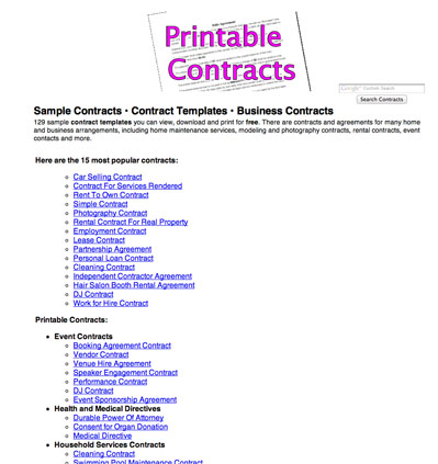 Sample Dj Contract 14 Examples In Word Pdf Google Docs