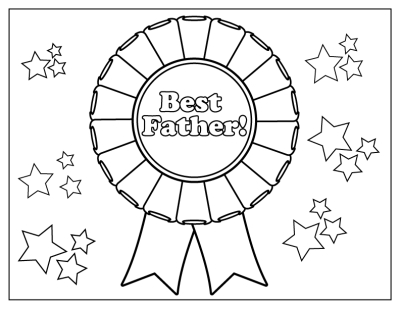 Father’s Day Coloring Pages, Certificates and More