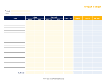 Printable Business Plans