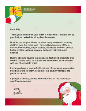 Letters from Santa