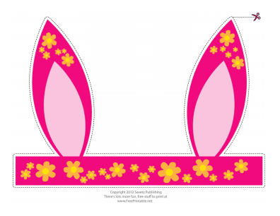 Printable Bunny Ears