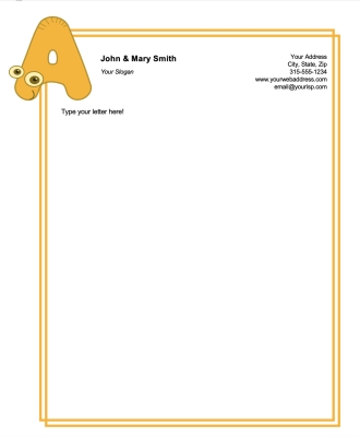 Free Letterhead to Print