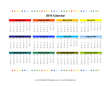 Yearly and Monthly Calendars