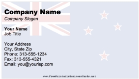 Flag Business Cards