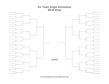 Free Cornhole Tournament Printable Brackets