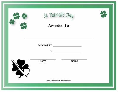 Free Printables for St. Patrick’s Day