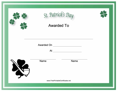 Free Printables for St. Patrick’s Day