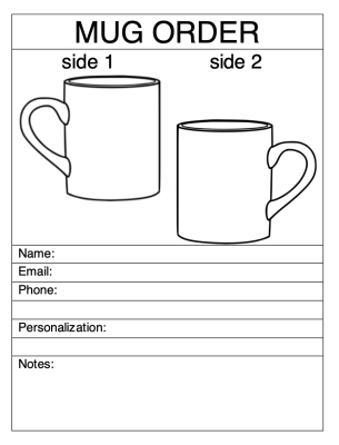 Invoices and Order Forms to Print