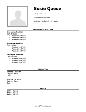 CV Templates