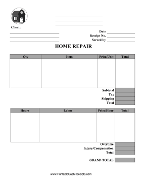 printable cash receipts