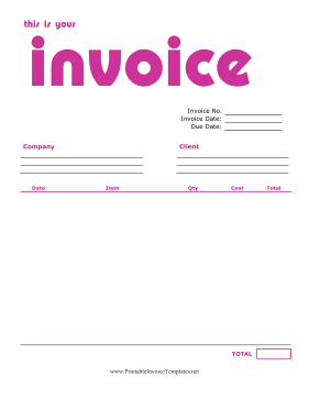 Free Product Invoices