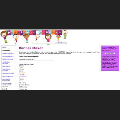 Custom Banner Maker