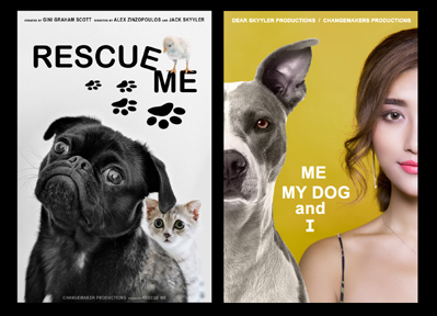 Rescue Me and Me, My Dog, and I Film Posters