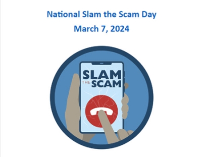 Slam the Scam Day Announcement