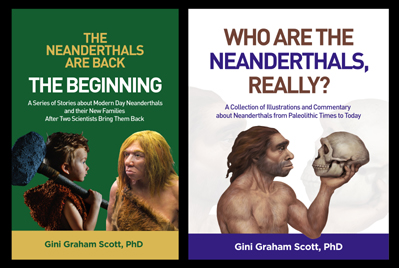 Covers for The Neanderthals Are Back and Who Are the Neanderthals, Really?