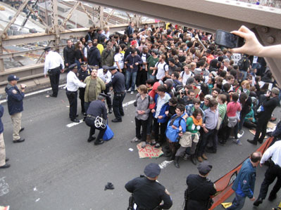 Recording a Police Action with a Cell Phone