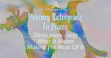 Mercury in Pisces is a challenge. But Mercury retrograde in Pisces makes things even harder. Find out why and how to cope.