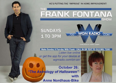 Tune in WGN, on radio or online, 10/26 for Anne Nordhaus-Bike