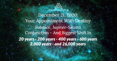 Get ready for liftoff into the Age of Aquarius! Dec. 21 Solstice plus grand conjunction will bring a historic shift of the ages.