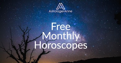 Monthly horoscopes just launched - good news for every zodiac sign this year. See yours now at the new Astrologer Anne website.