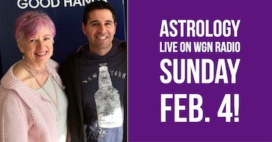 Astrologer Anne returns to WGN Radio Feb. 4, giving live horoscopes, 2018 astrology forecast. Stream the show from anywhere.