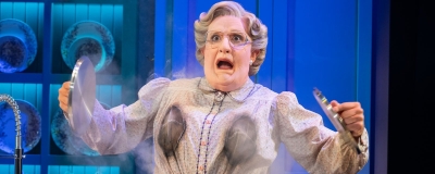 “Doubtfire Goes Inferno at LA Premier”