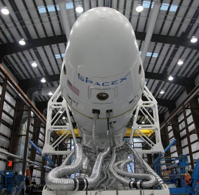 The Falcon 9 SpaceX Rocket