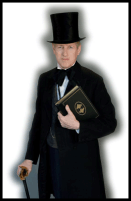 Richard Cheatham as President John Tyler