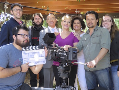 On Set with the Cast & Crew of "The Secrets of the Keys" Self-help Film