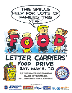 NALC Food Drive artwork