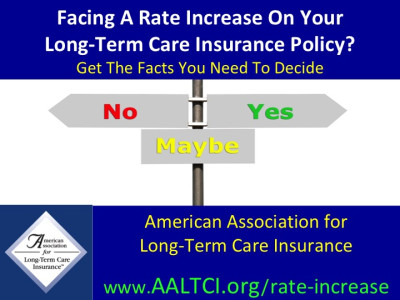 long term care insurance rate increases