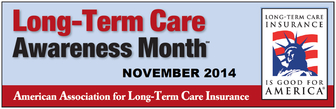 Long term care insurance costs compare on LTC Association Kiplingers personal Finance awareness month logo