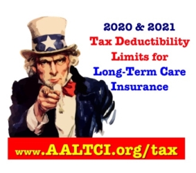2021 long term care insurance tax deductibility