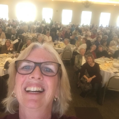 Funny Female Motivational Speaker Jan Shows businesses how to use humor