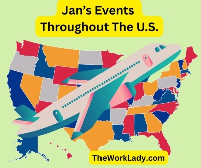 look for Jan zig zagging the country soon!