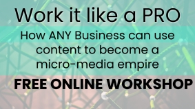 Work it like PRO: How ANY business can use content to create a micro-media empire